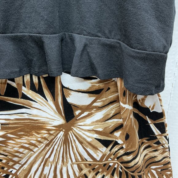 XL DRESS MIDI SLEEVELESS WITH SHRUG 2 FOR 1 PRICE DENIM&CO. A351582 - Picture 5 of 15